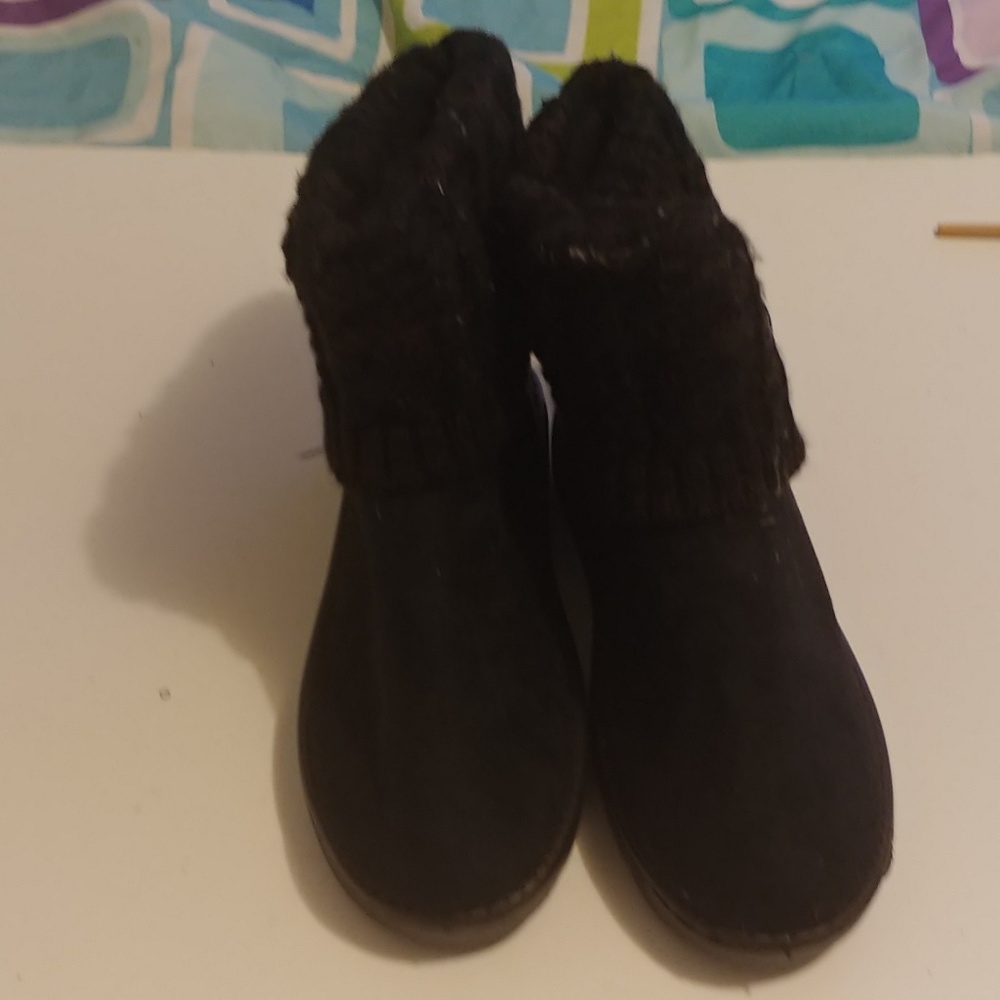 Black booties
